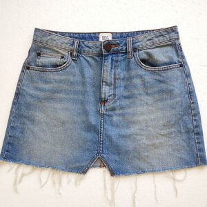 BDG Jean Cutoff Mini Skirt S‎